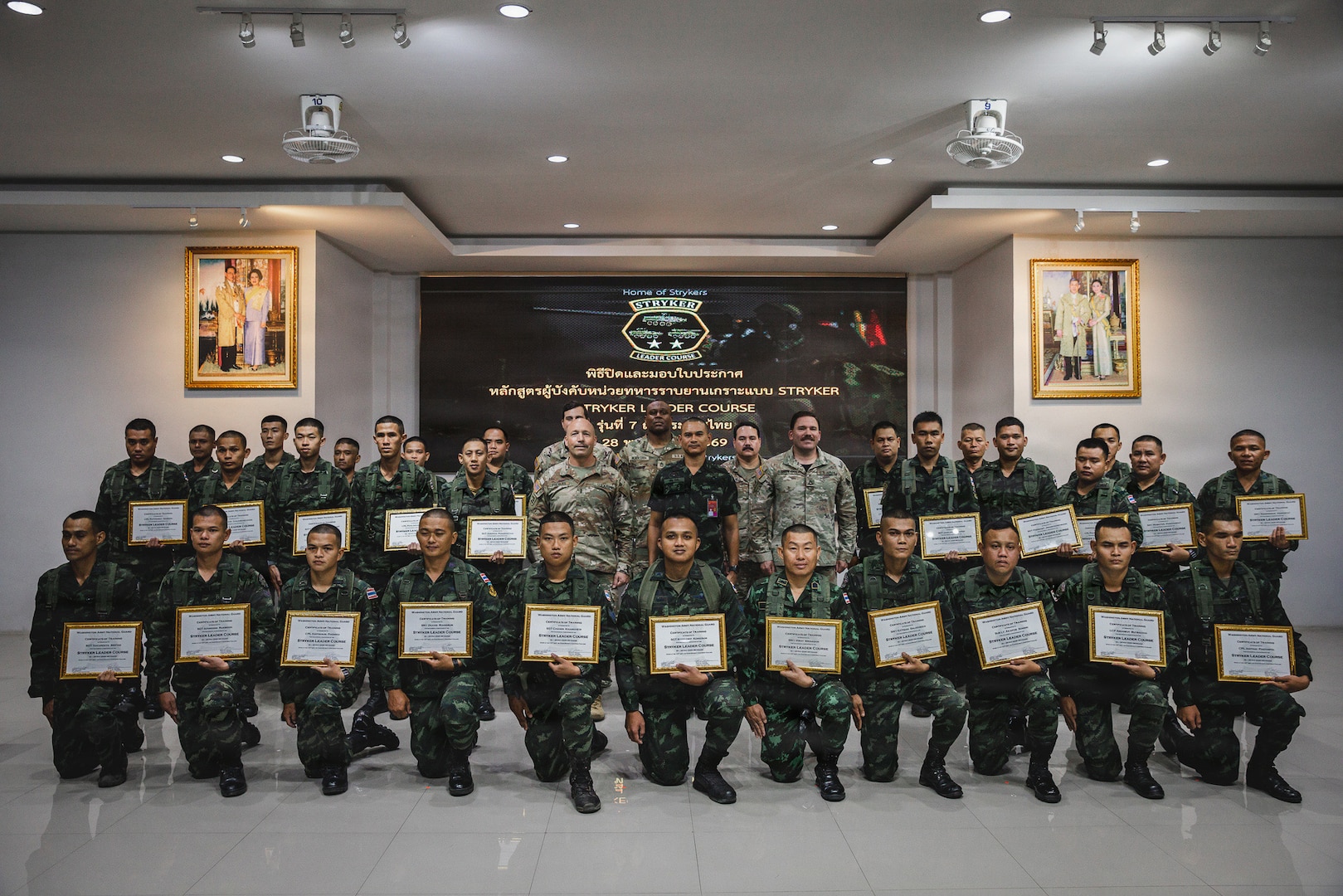 The Washington National Guard’s 205th Regional Training Institute has completed the seventh iteration of the Stryker Leader Course at the 112th Stryker Regiment Combat Team base in Koh Chan, Chonburi Province, marking another step forward in the long-standing security partnership between the Washington National Guard and Thailand.