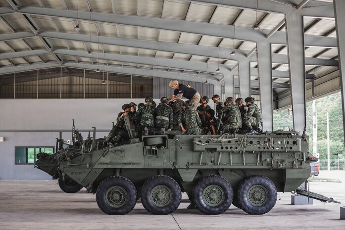 The Washington National Guard’s 205th Regional Training Institute (RTI) has wrapped up the seventh iteration of the Stryker Leader Course at the 112th Stryker Regiment Combat Team base in Koh Chan, Chonburi Province, marking another key step forward in the long-standing security partnership between the United States and the Kingdom of Thailand.