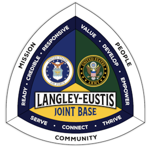 Joint Base Langley-Eustis Mission EMblem