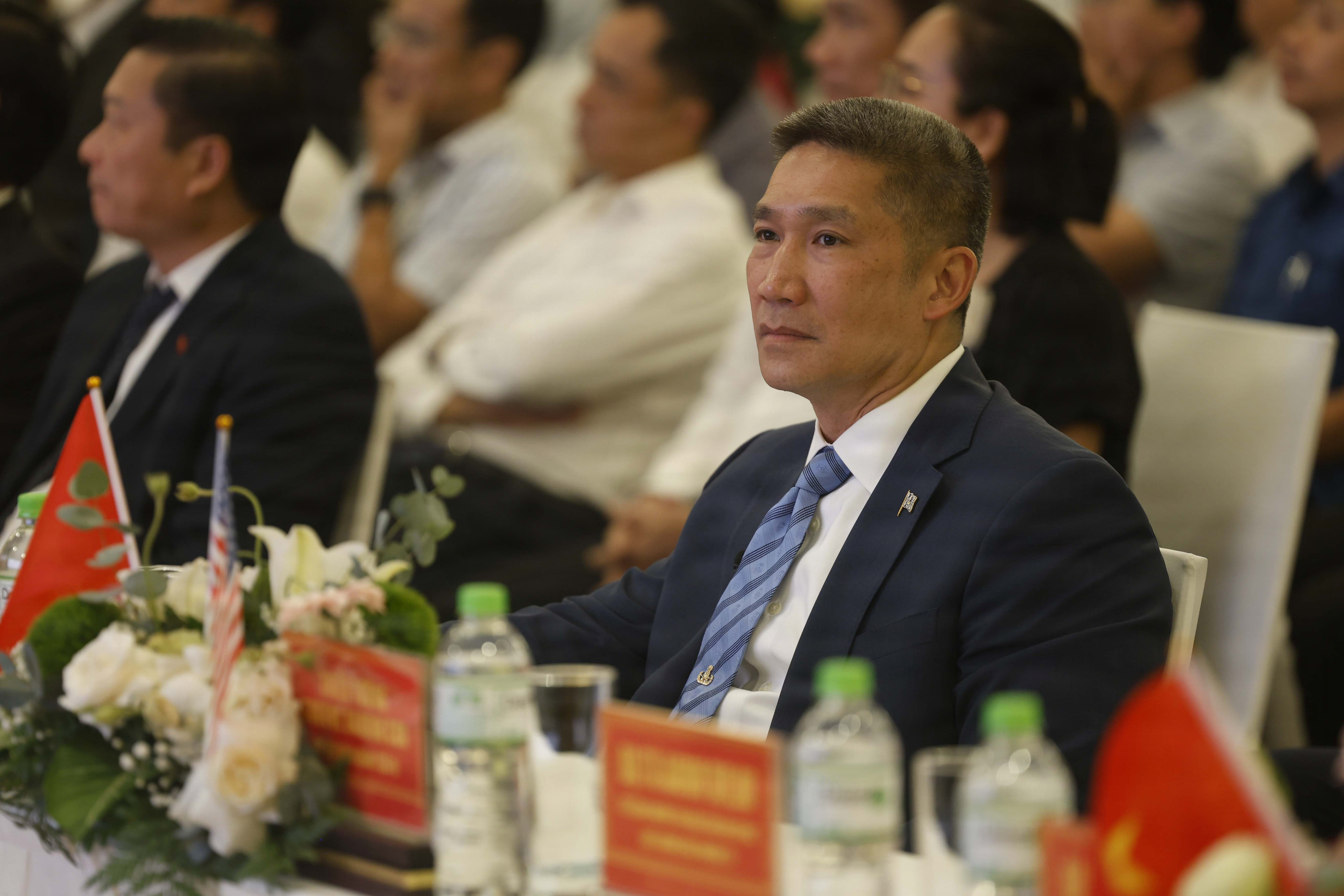 QUANG TRI, Vietnam (June 22, 2026) – Acting Secretary of the Navy Hung Cao attends the Pacific Friendship 2026 and Pacific Partnership 2026 joint opening ceremony in Quang Tri, Vietnam, June 22, 2026.