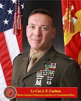 Bio photo for LtCol Carben.