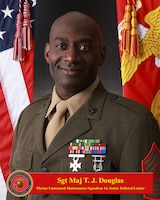 Bio photo for SgtMaj Douglas.