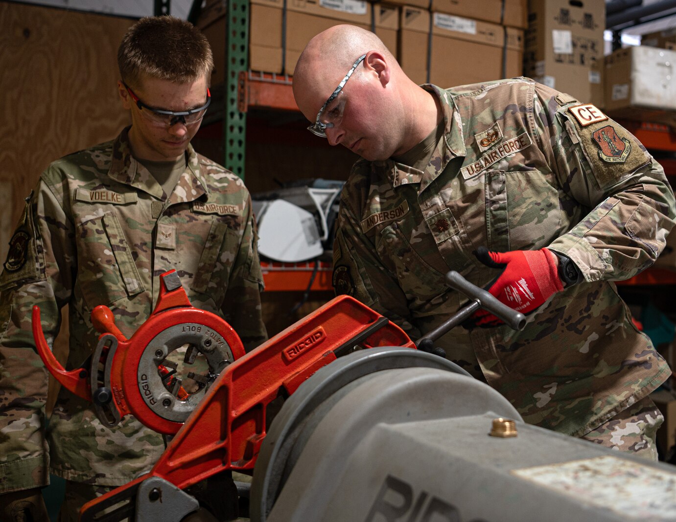 Link - Hands-On in the Azores: 133rd CES Hones Skills