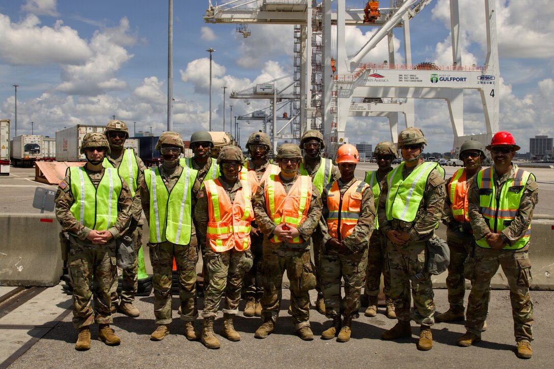 Army Reserve sustainment Soldiers execute real-world rail operations during Operation Sentinel Justice