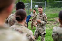Air Force Academy cadets tour military working dog facility