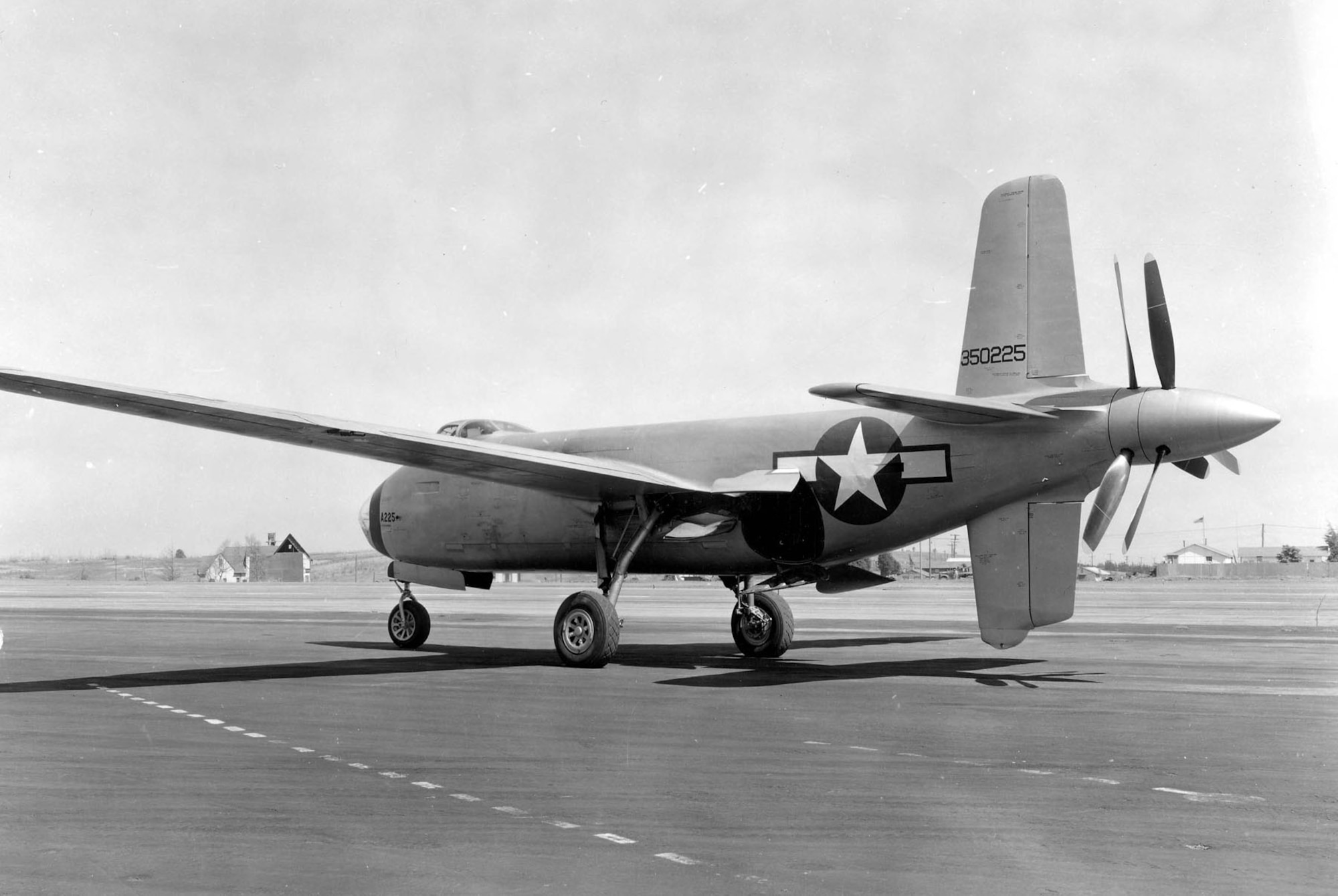 Douglas XB-42A Mixmaster concept aircraft