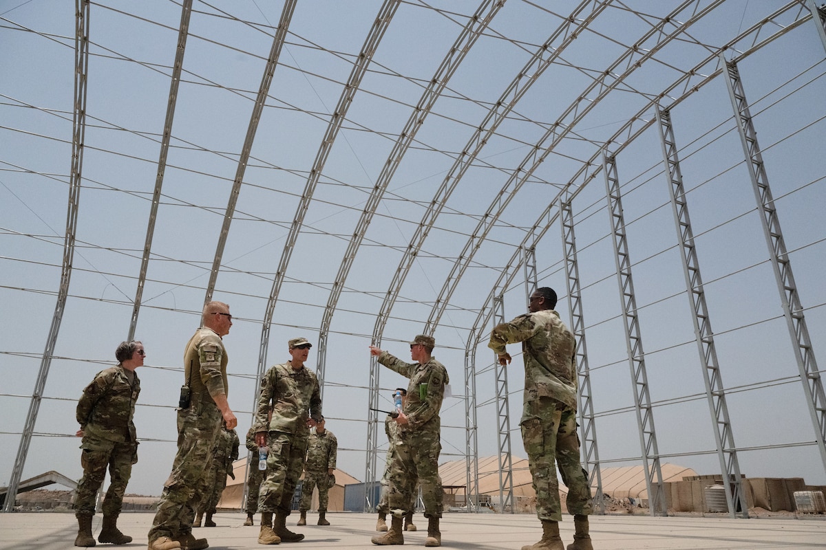 Hangar viewing