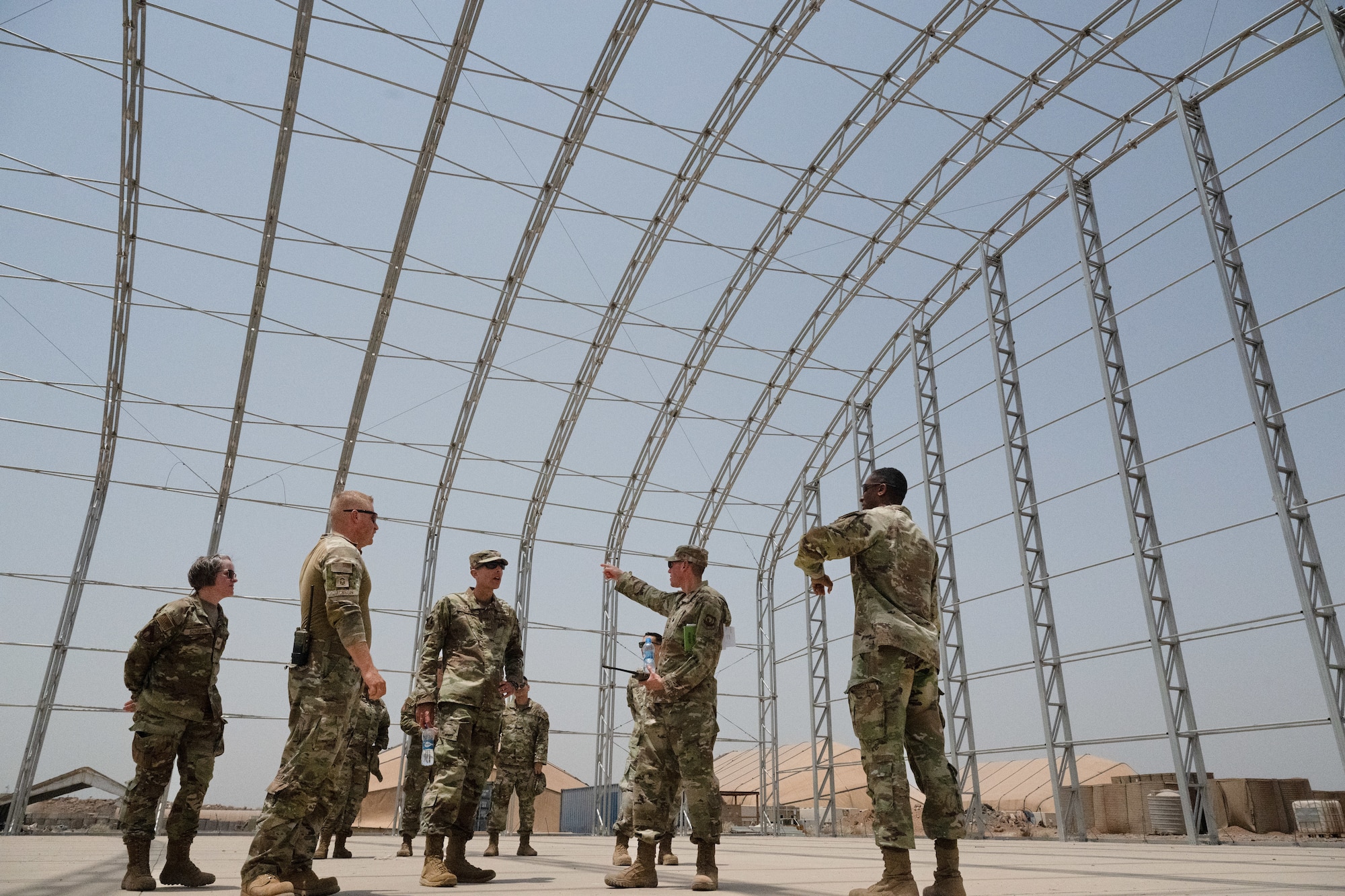 Hangar viewing
