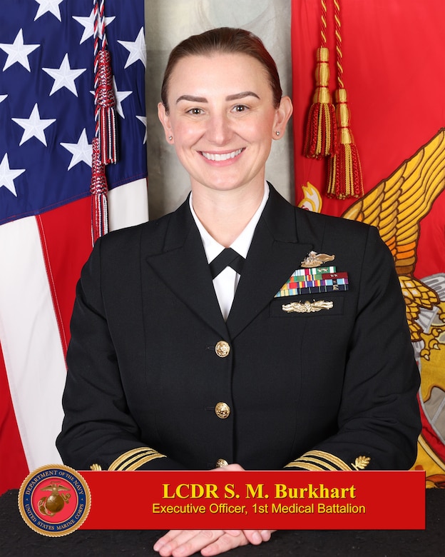 LIEUTENANT COMMANDER STEPHANIE M. BURKHART BIO PHOTO