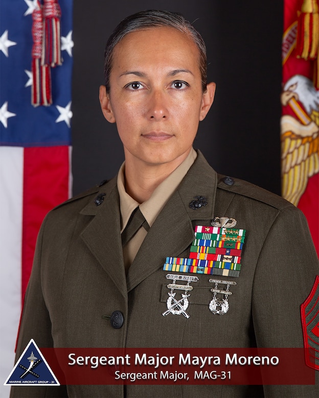 Sergeant Major Mayra Moreno