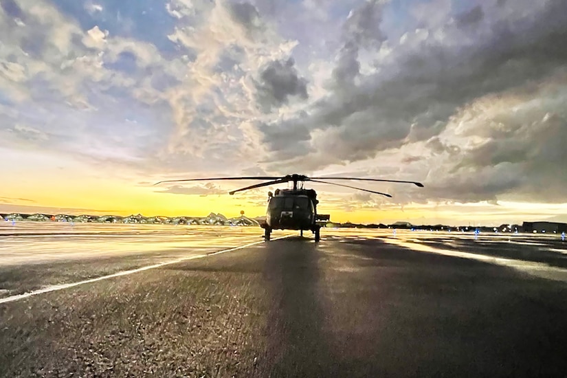 Joint Task Force Southern Border Conducts Medevac in Arizona Mountains