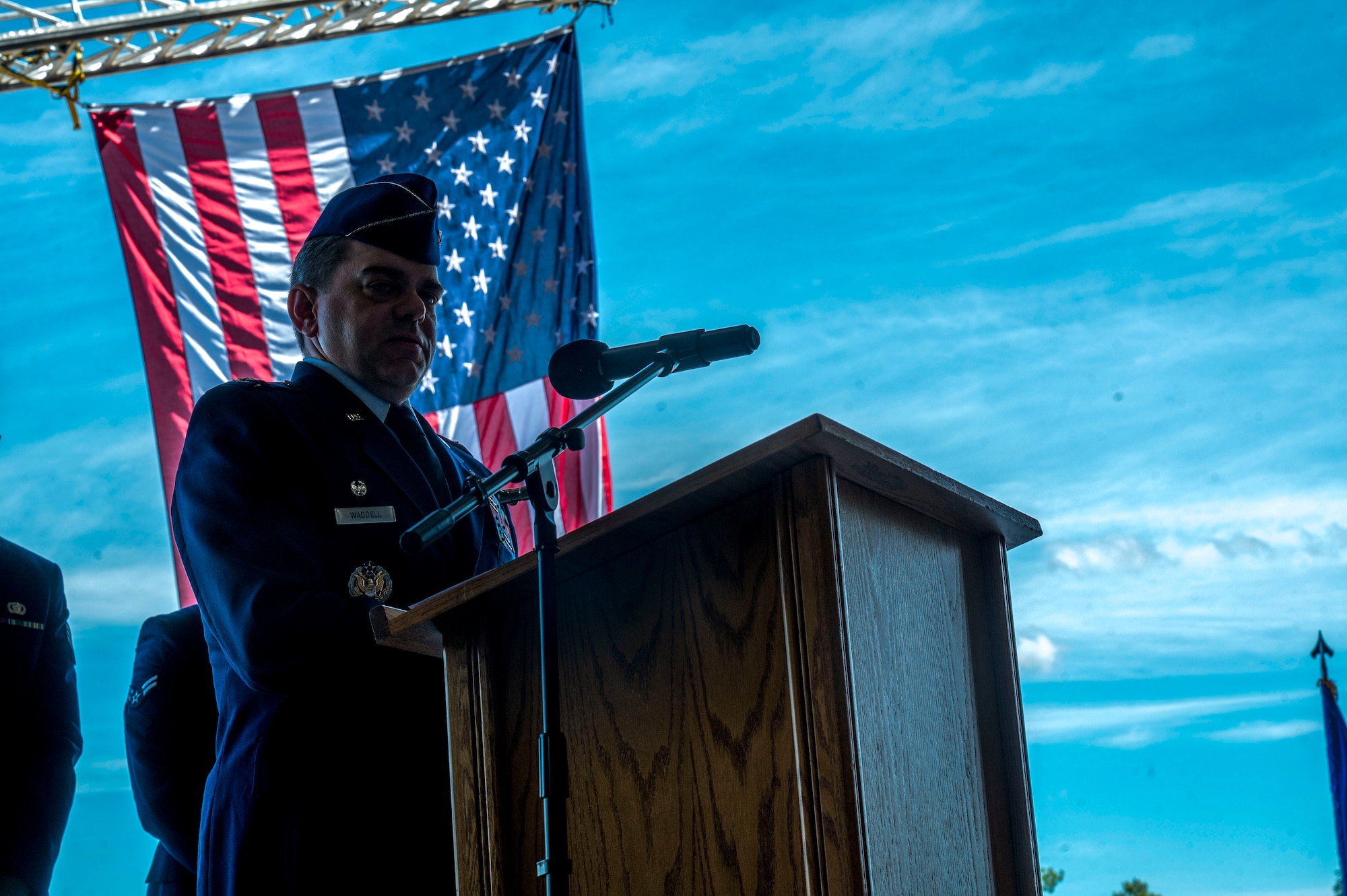 319th MSG holds change of command ceremony, welcomes new commander
