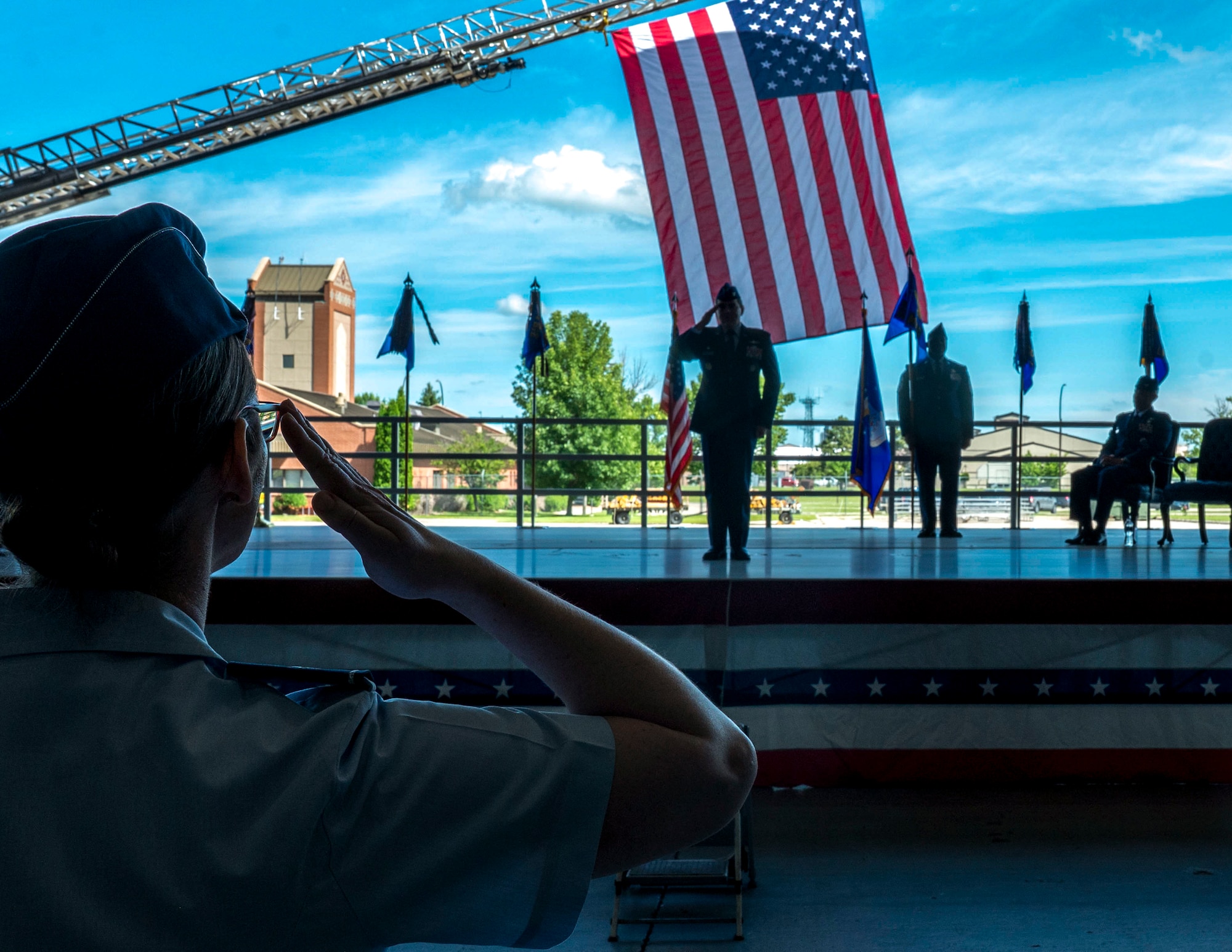 319th MSG holds change of command ceremony, welcomes new commander