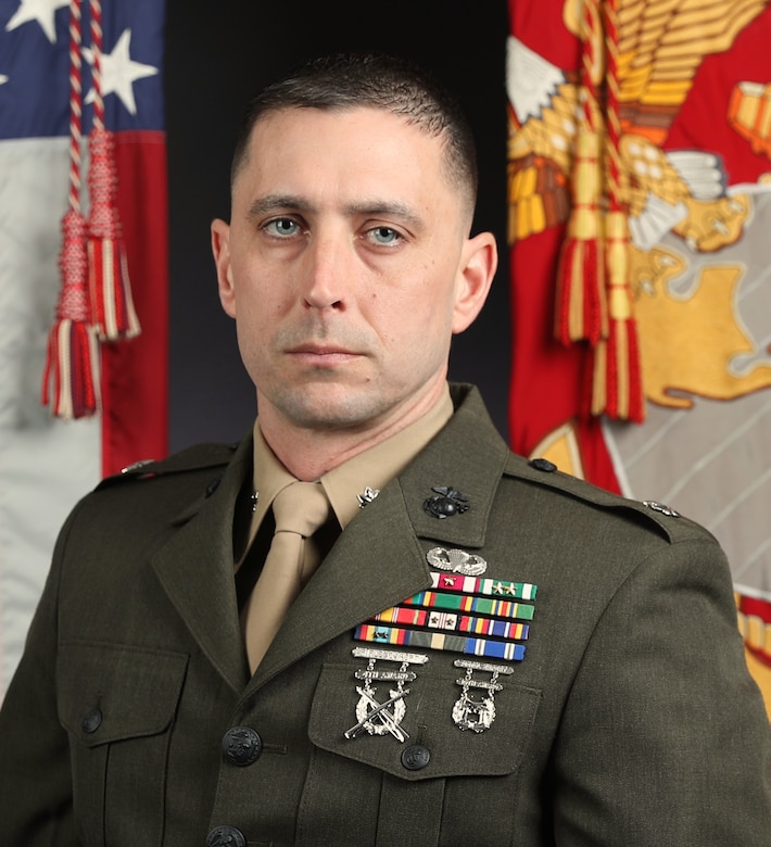 Lt. Col. Dustin Scott Command Photo