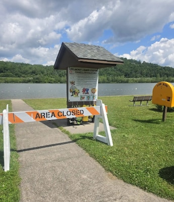 The U.S. Army Corps of Engineers (USACE), Baltimore District, has closed Ives Run Beach on Hammond Lake after a routine water sample from the swimming area revealed elevated levels of E. coli bacteria.
