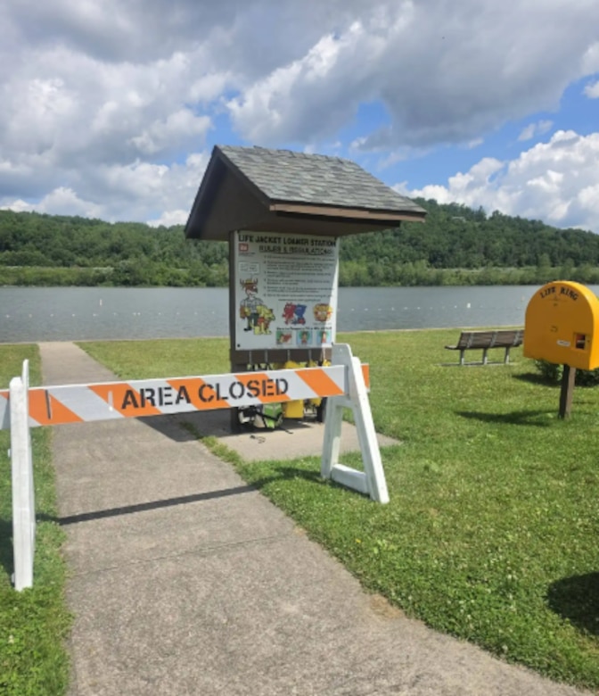 The U.S. Army Corps of Engineers (USACE), Baltimore District, has closed Ives Run Beach on Hammond Lake after a routine water sample from the swimming area revealed elevated levels of E. coli bacteria.