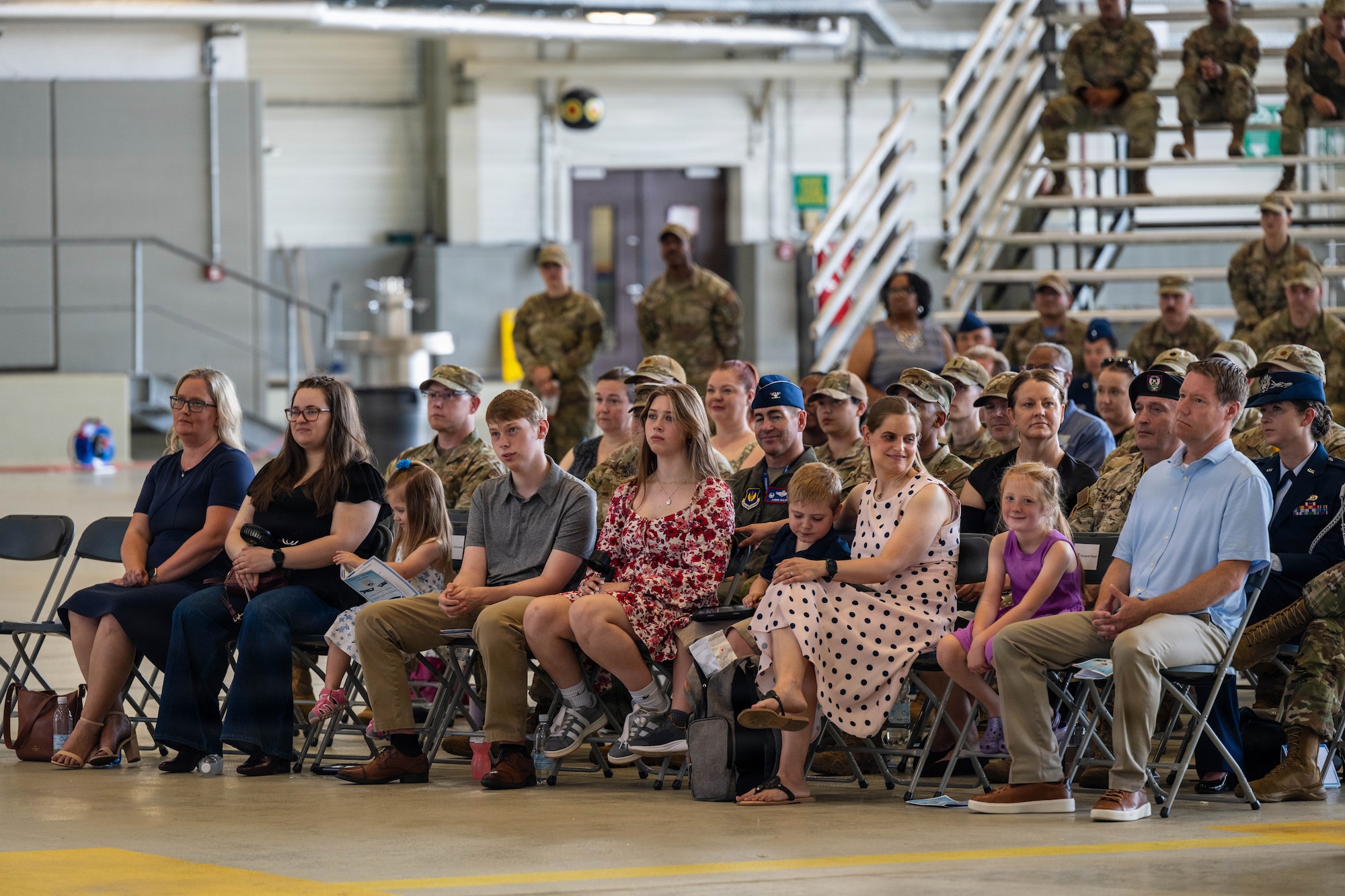 521 AMOW conducts chain of command.