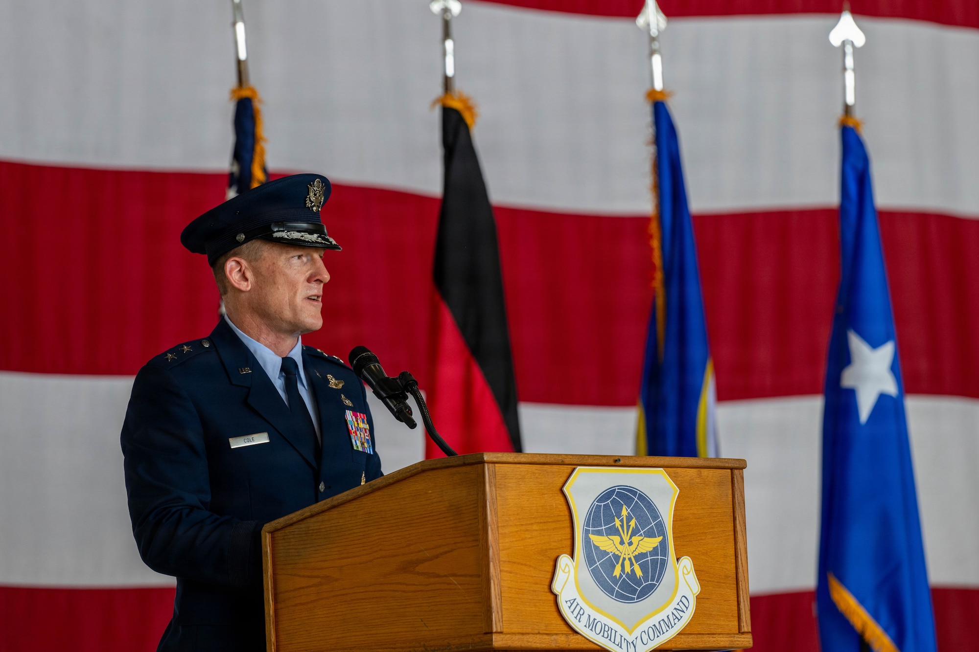 521 AMOW conducts chain of command.