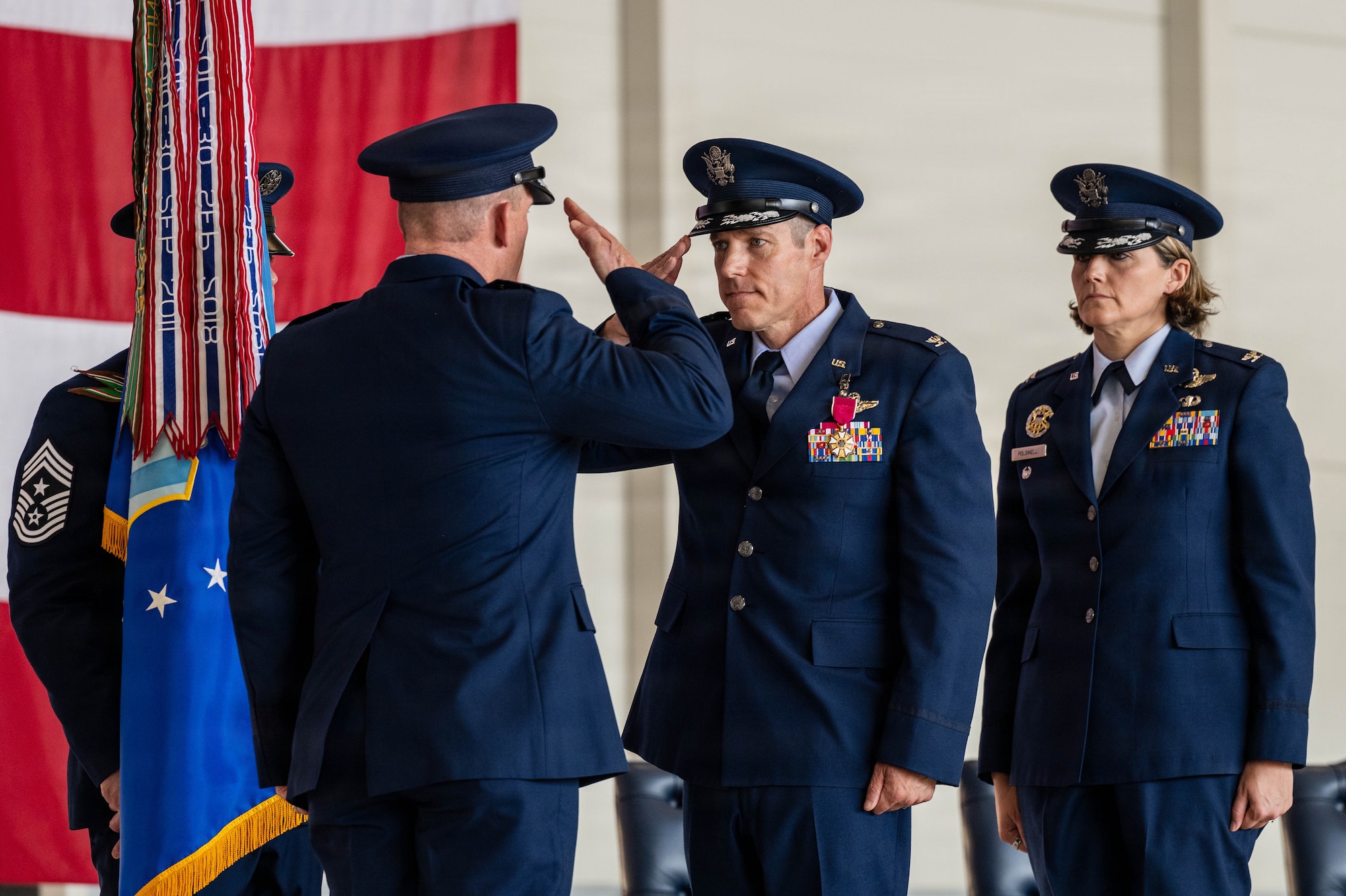 521st AMOW conducts change of command.