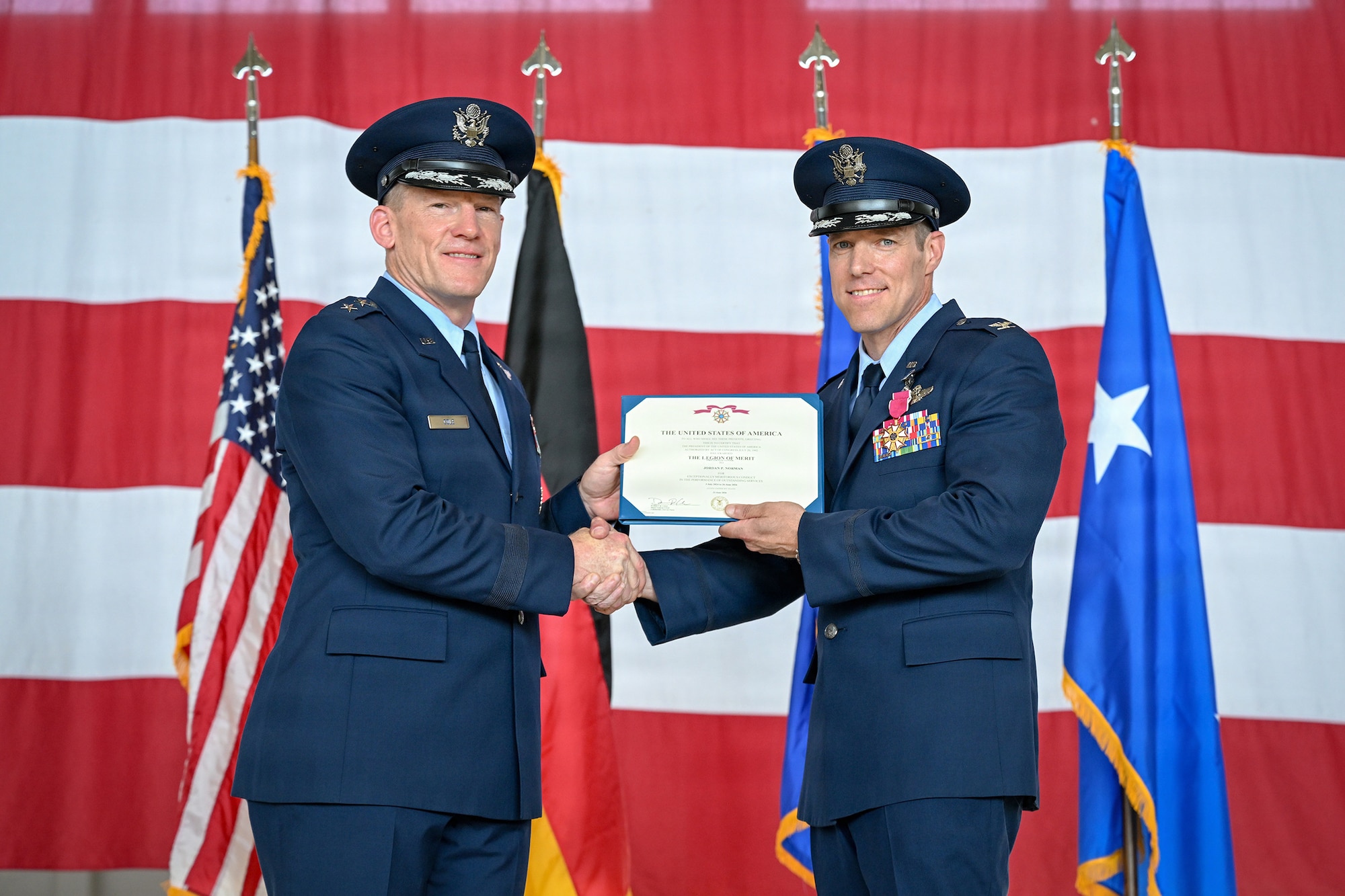 521 AMOW conducts chain of command.