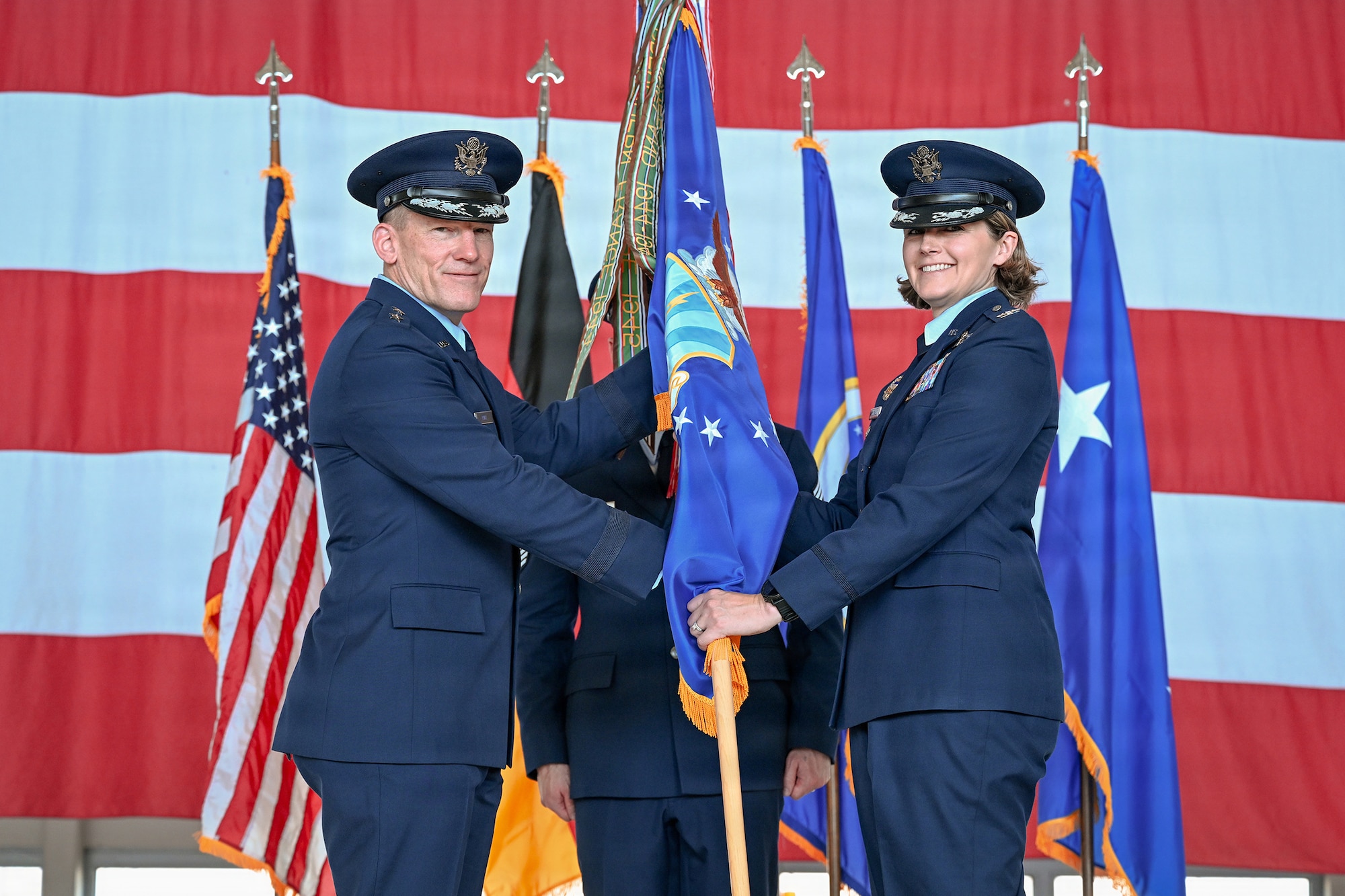 521 AMOW conducts chain of command.