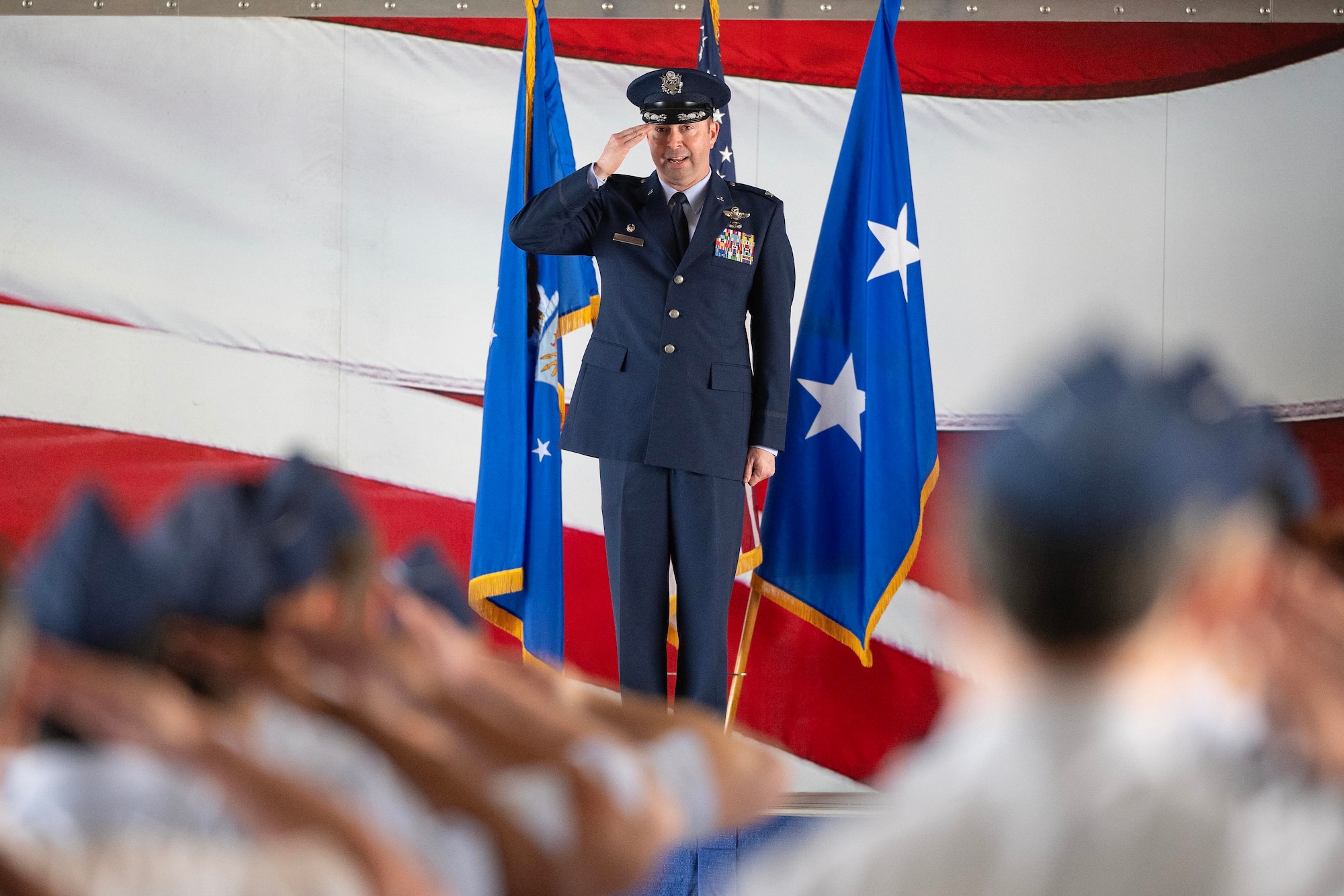 Change of command ceremony