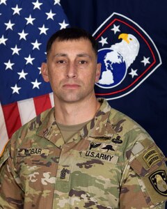 CSM Nema Mobarakzadeh (Mobar) is a native of Shawnee, Oklahoma. He entered the United States Army in March of 2000. CSM Mobar completed Infantry OSUT at Fort Benning, Georgia.