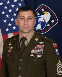 CSM Nema Mobarakzadeh (Mobar) is a native of Shawnee, Oklahoma. He entered the United States Army in March of 2000. CSM Mobar completed Infantry OSUT at Fort Benning, Georgia.