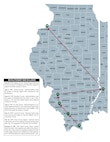 Historical markers dotted in Kaskaskia, Cahokia Heights, Vincennes and Rock Island tell the stories and mark the locations of the westernmost events of the American Revolution as well as other early events involving the Illinois militia. (Graphic by Barbara Wilson, Illinois National Guard Public Affairs)