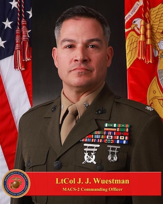 Portrait of Lieutenant Colonel James J. Wuestman