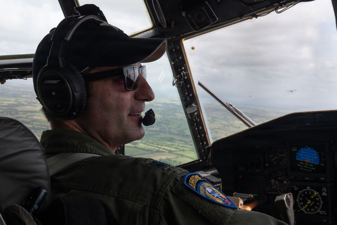 103d Airlift Wing supports airborne drops over France