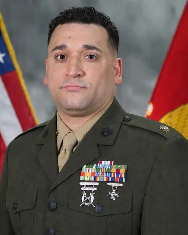 Major Angel L. Burgos, Inspector - Instructor, Ground Distribution Company, 6th Distribution Support Battalion