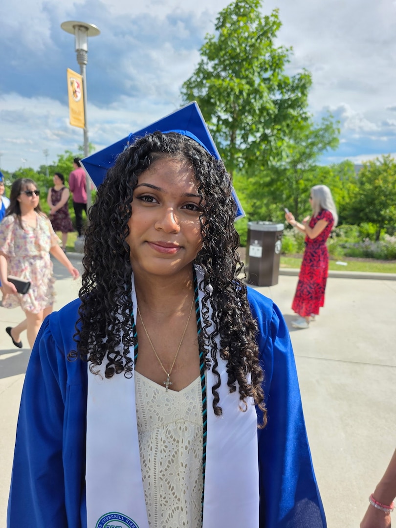 Cap and gown photo