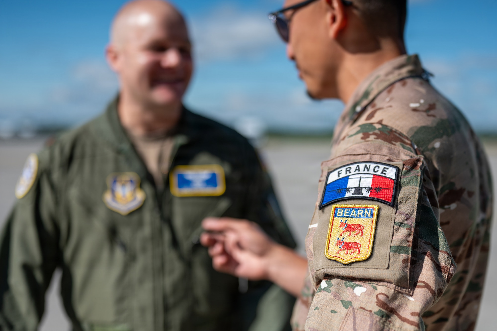 Photo of a France Air Force patch