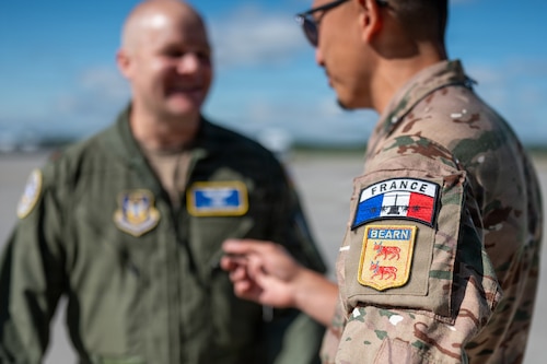 Photo of a France Air Force patch