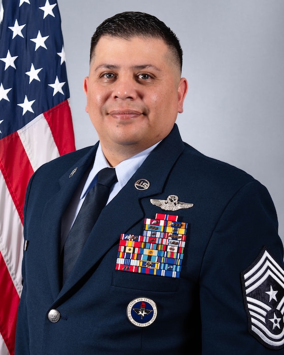 317th Airlift Wing command chief official photo