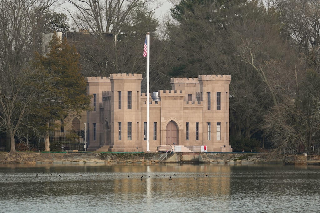 Washington Aqueduct's newly restored Georgetown Gatehouse, Washington, D.C.