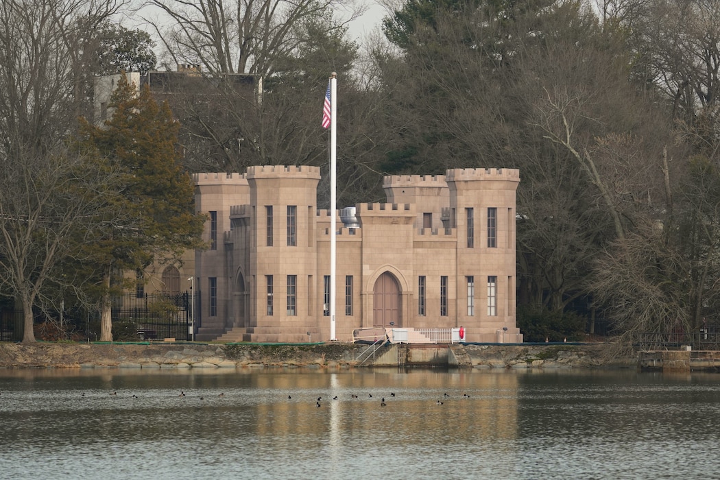 Washington Aqueduct's newly restored Georgetown Gatehouse, Washington, D.C.