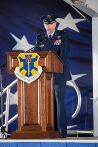 Change of command ceremony