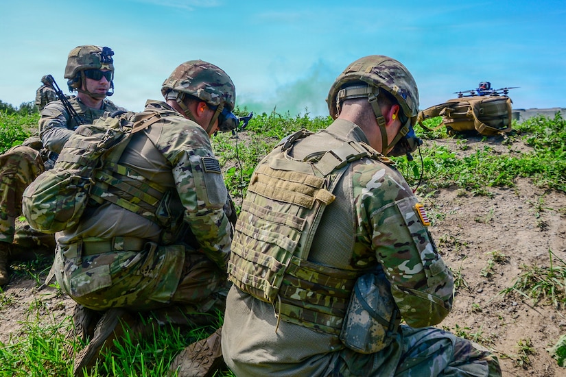 U.S. Soldiers with 1st Battalion, 109th Infantry Regiment, 2nd Infantry Brigade Combat Team, 28th Infantry Division sharpen combat readiness through a series of squad and platoon live-fire exercises at Fort Drum, New York, June 10, 2026. Throughout the training event, infantry squads and platoons refined tactical proficiency and maneuver techniques in a realistic and demanding environment. (U.S. Army National Guard photo by Staff Sgt. Zachery Jockel)