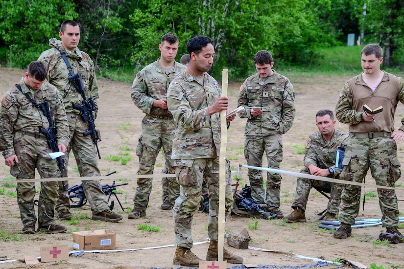 U.S. Soldiers with 1st Battalion, 109th Infantry Regiment, 2nd Infantry Brigade Combat Team, 28th Infantry Division sharpen combat readiness through a series of squad and platoon live-fire exercises at Fort Drum, New York, June 10, 2026. Throughout the training event, infantry squads and platoons refined tactical proficiency and maneuver techniques in a realistic and demanding environment. (U.S. Army National Guard photo by Staff Sgt. Zachery Jockel)