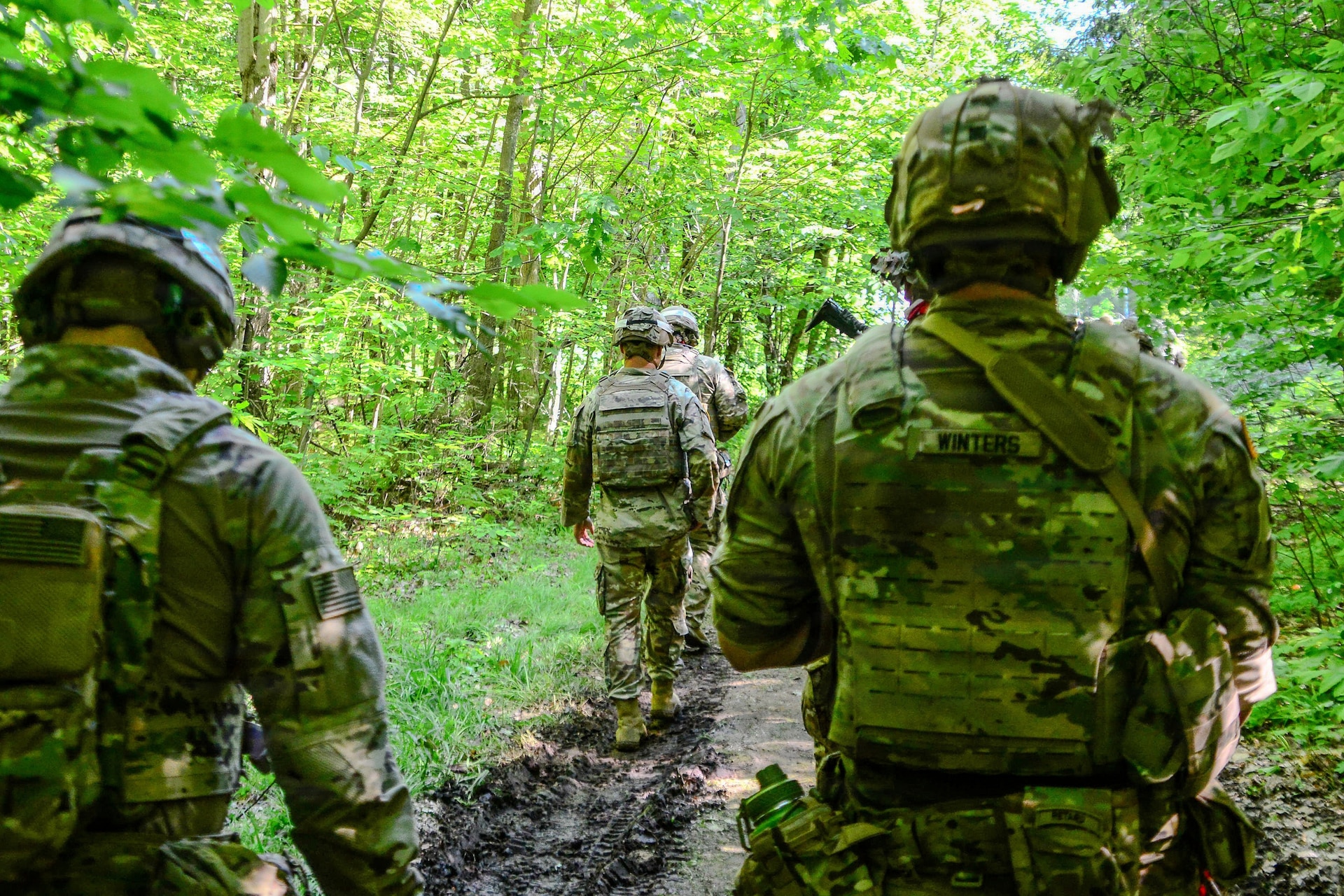 U.S. Soldiers with 1st Battalion, 109th Infantry Regiment, 2nd Infantry Brigade Combat Team, 28th Infantry Division sharpen combat readiness through a series of squad and platoon live-fire exercises at Fort Drum, New York, June 10, 2026. Throughout the training event, infantry squads and platoons refined tactical proficiency and maneuver techniques in a realistic and demanding environment. (U.S. Army National Guard photo by Staff Sgt. Zachery Jockel)