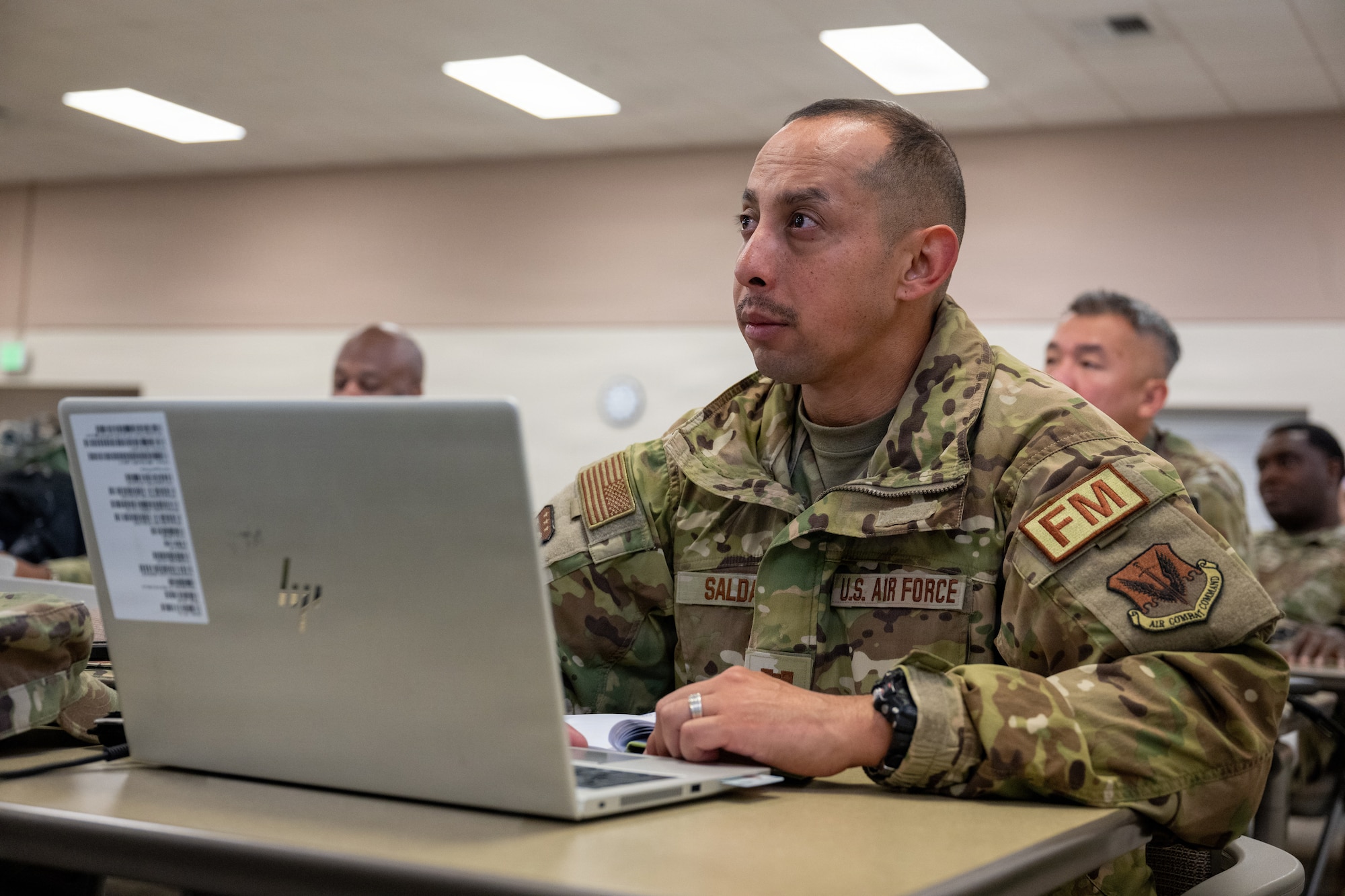 ANG Financial Management specialist learn to operate in contested environments.