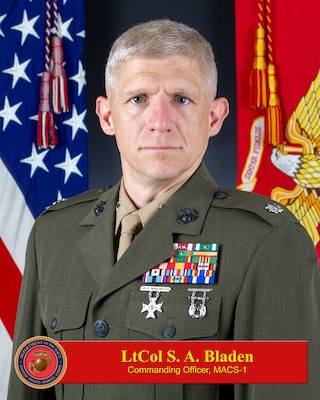 Portrait of Lieutenant Colonel Shane A. Bladen