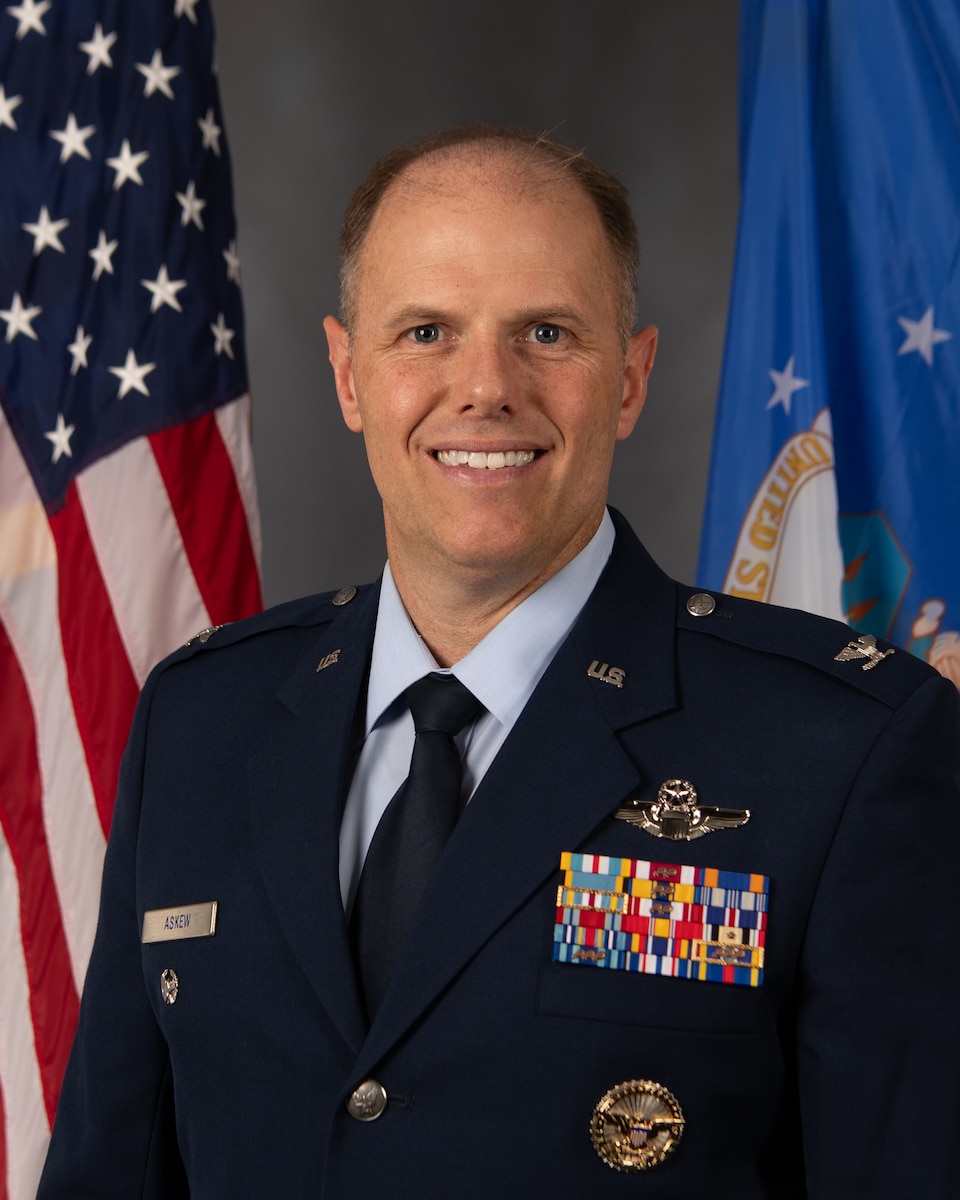 Colonel Keaton B. Askew is the Deputy Commander of the 6th Air Refueling Wing, MacDill Air Force Base, Fla. In this capacity, he assists the wing commander in leading more than 4,300 personnel and managing an annual budget exceeding $249 million. The wing provides installation support to Headquarters U.S. Central Command, Headquarters U.S. Special Operations Command, and 42 other joint mission partners. (U.S. Air Force photo)