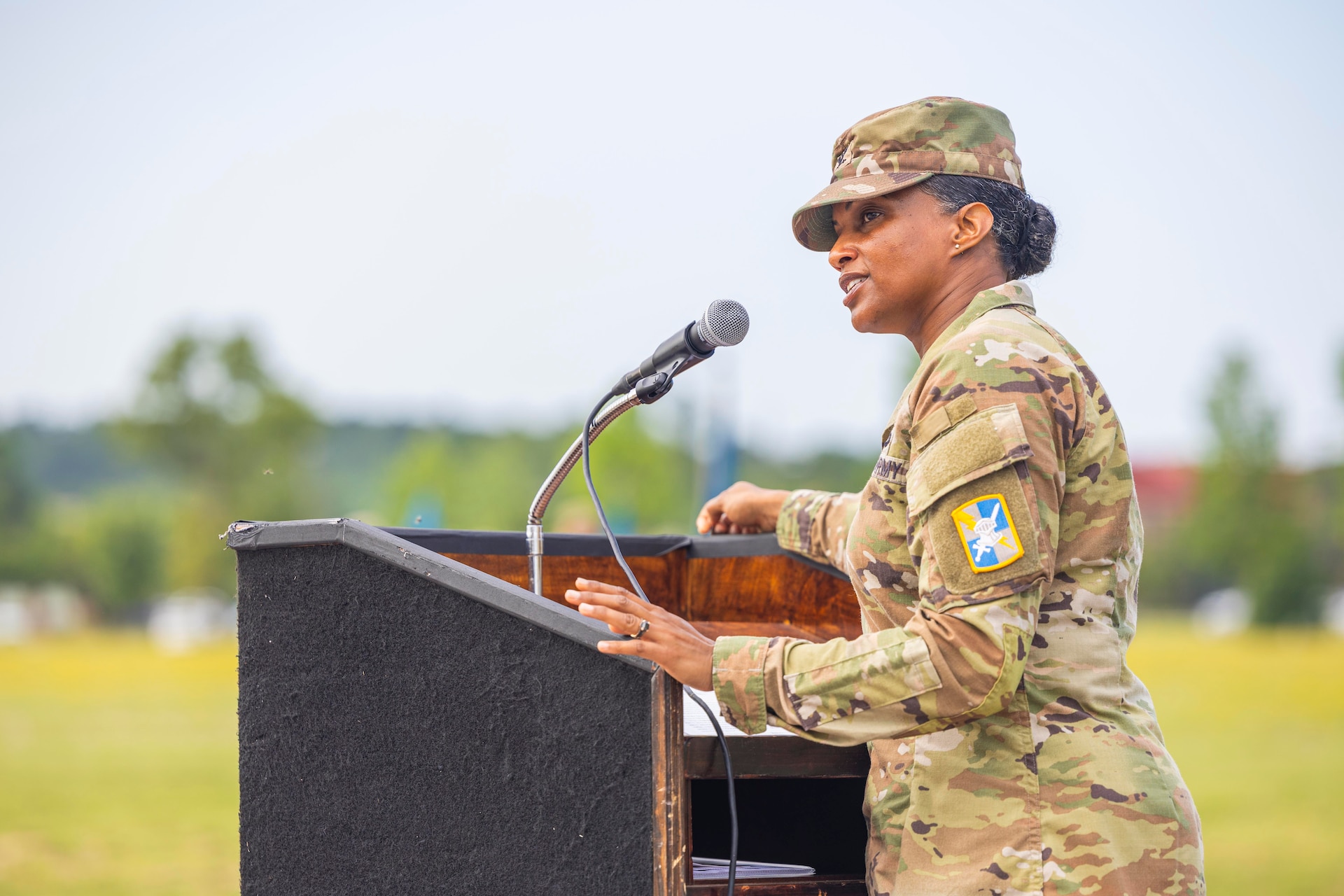 The 513th Military Intelligence Brigade (MIB) held a change of command ceremony at Fort Gordon, Georgia June 29, welcoming new leadership