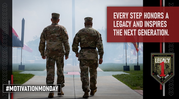 Every step honors a legacy and inspires the next generation. 

#MotivationMonday