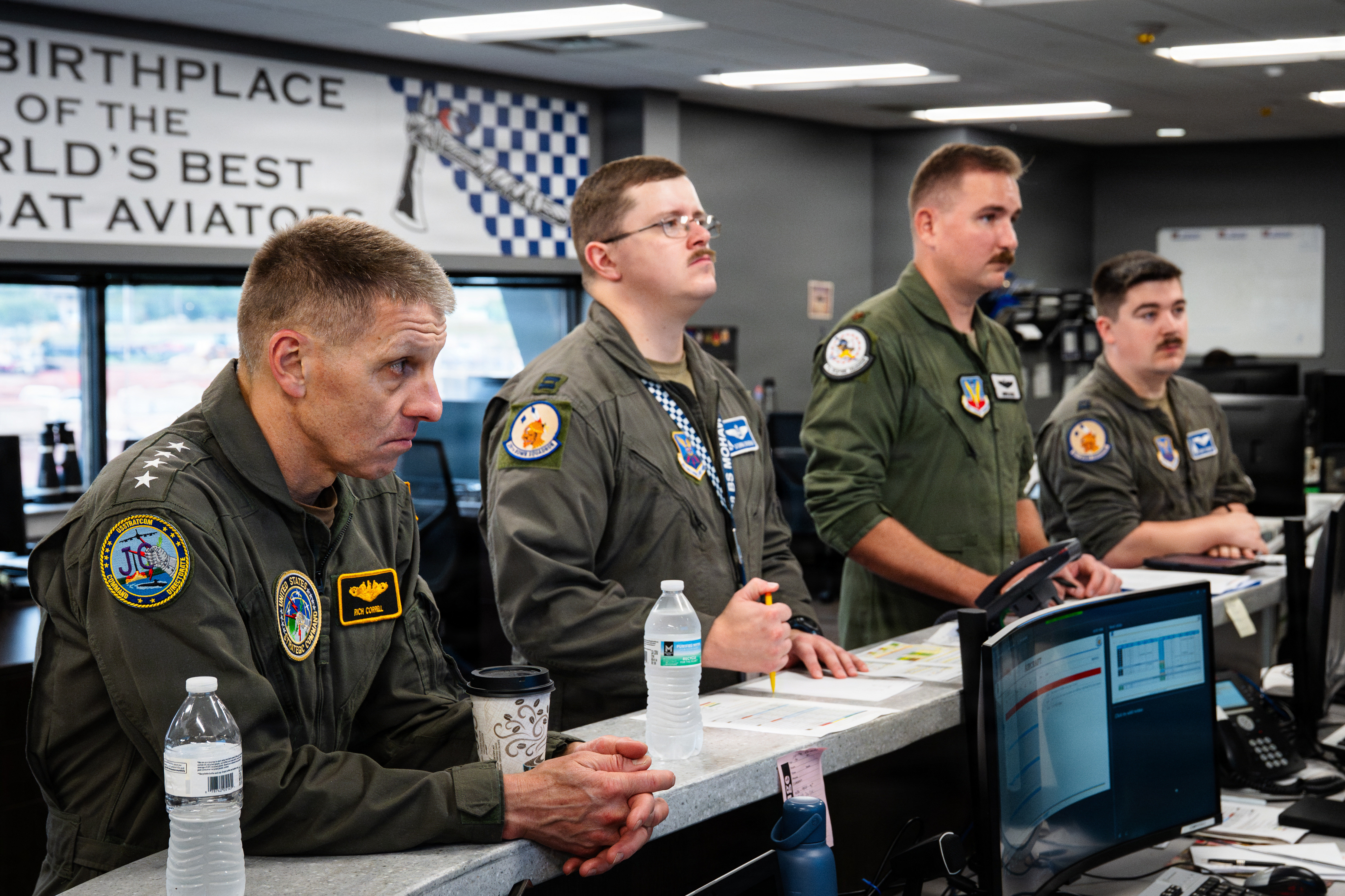 USSTRATCOM commander tours Dyess AFB, highlights global strike