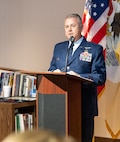 Brig. Gen. Steven B. Rice, Assistant Adjutant General-Air, Illinois National Guard, shares a story of cousins who served in the Illinois Army National Guard and were two of the nearly 1,400 Illinois National Guard Soldiers and Airmen deployed to Saudi Arabia during Desert Storm.