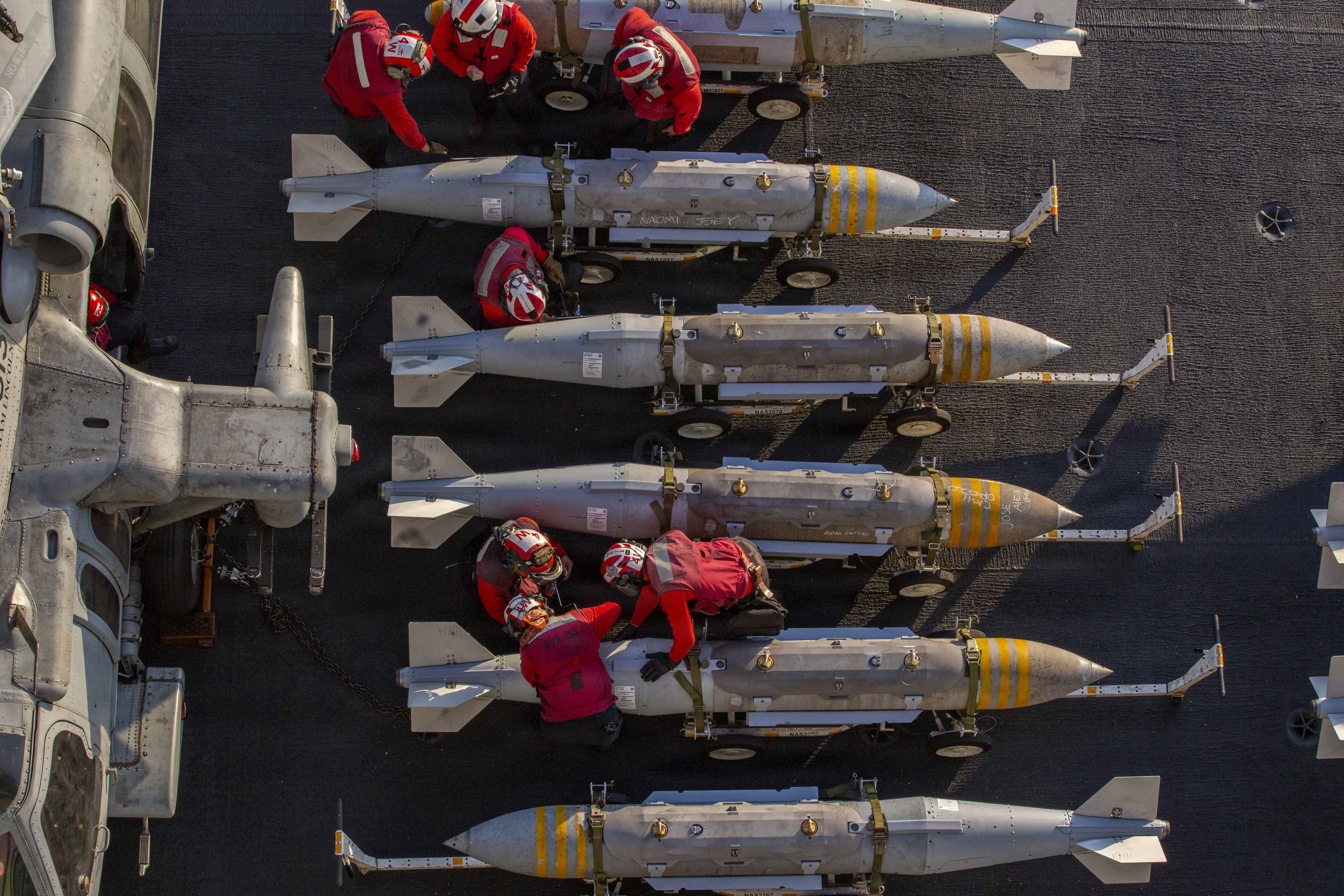 USS Abraham Lincoln Flight Ops Support Operation Epic Fury